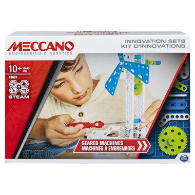 Meccano Geared Machines S.T.E.A.M. Building Kit with Moving Parts Meccano Geared Machines S.T.E.A.M. Building Kit with Moving Parts