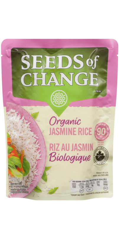 Seeds Of Change Jasmine Rice, 8.5 Oz, Case of 12