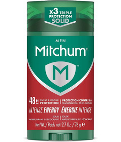 Mitchum Men's Anti-Perspirant Intense Energy Solid Deodorant