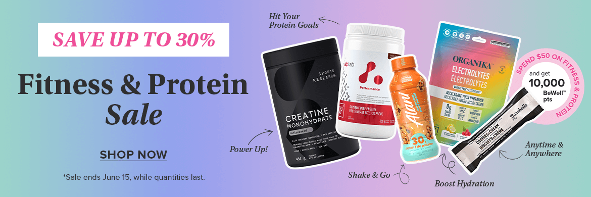 Save up to 30% on The Fitness & Protein Sale