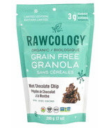 Rawcology Granola sans céréales Mint Chocolate Chip avec Cacao