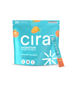 Cira Nutrition Hydration Natural Stick Packs Peach Mango 