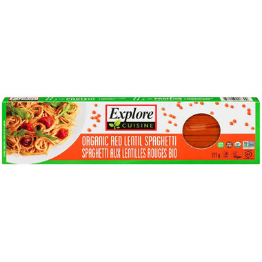 Explore Organic Red Lentil Spaghetti Explore Organic Red Lentil Spaghetti