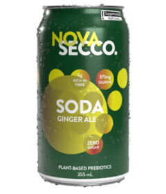 Novasecco Ginger Ale Prebiotic Soda