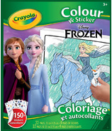 Crayola Frozen ll Colour & Sticker Pages