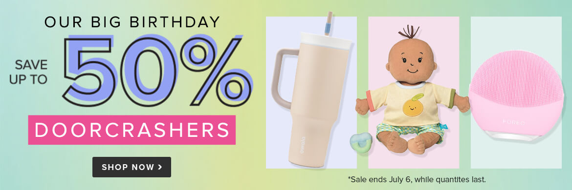 Save up to 50% on Doorcrashers