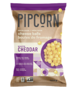Pipcorn Heirloom White Cheddar Cheese Balls