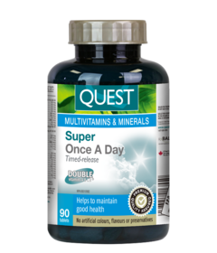 Quest Multivitamins & Minerals Super Once A Day Timed-Release