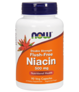 NOW Foods Flush-Free Niacin Double Strength 500mg