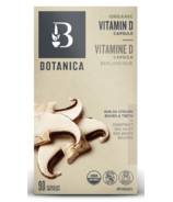 Botanica Capsules de vitamine D biologique