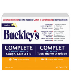 Buckley's Complete Extra Strength Cough, Cold & Flu Daytime