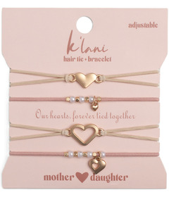 K'lani Hair Tie & Bracelet Mother Daughter
