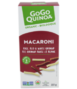 GoGo Quinoa macaroni de quinoa rouge et blanc