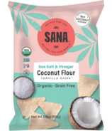 SANA Coconut Flour Tortilla Chips Sea Salt & Vinegar