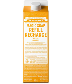 Dr. Bronner's Organic Pure Castile Liquid Soap Refill Citrus