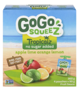 Gogo Squeez Apple Lime Orange Lemon Fruit Sauce