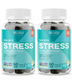 SUKU Vitamins Buh Bye Stress Zenful Matcha Decaffeinated Bundle