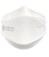 CANADAMASQ Q100 Masque respiratoire N95 certifié CSA Grand blanc