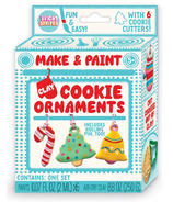 Bright Stripes Make & Paint Clay Cookie Ornaments