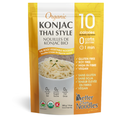 Mieux que les aliments biologiques Noodles Style Thai Konjac, 385g