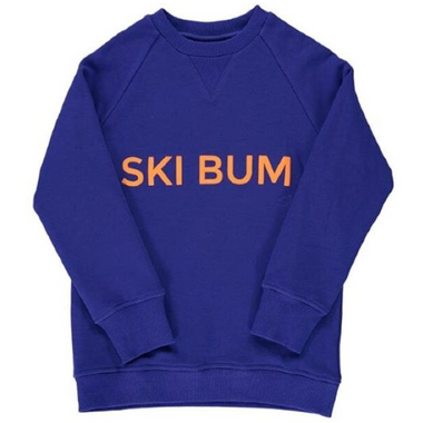 BIRDZ Children & Co. Ski Bum Sweatshirt Blue BIRDZ Children & Co. Ski Bum Sweatshirt Blue