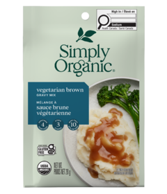 Simply Organic Vegetarian Brown Gravy Mix
