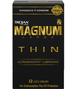 Préservatifs fins lubrifiés Naked Sensations de Trojan Magnum