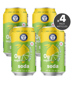 Thirsty Buddha Low Sugar Prebiotic Soda Lemon Lime Bundle