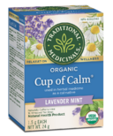 Traditional Medicinals Organic Cup of Calm Tea Lavender Mint
