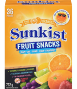 Sunkist Fruit Snacks 36 Pack