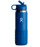 Hydro Flask Kids Wide Mouth Straw Lid And Boot Stream (couvercle à paille et botte)