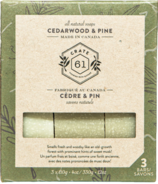 Crate 61 Organics Cedarwood & Pine Bar Soap