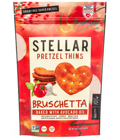 Stellar Snacks Pretzel Thins Bruschetta
