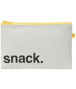 Fluf Zip Snack Bag 'Snack' Noir