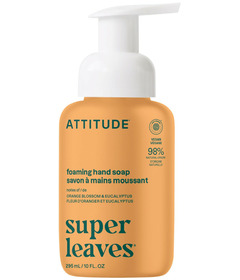 ATTITUDE Super Leaves Foaming Hand Soap Orange Blossom & Eucalyptus