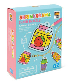 Tiger Tribe SHRINKORAMA Charm Bracelet Kawaii Drinks