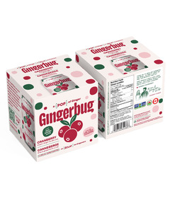 Gingerbug Organic Cranberry Ginger Ale