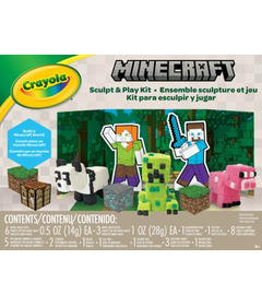 Crayola Minecraft Sculpt & Play Kit