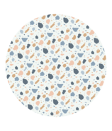 Milly Stone Catch All Splat Mat pour l'heure du repas & Playtime Mess Terrazzo