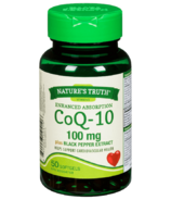 Extrait de poivre noir CoQ-10 Plus à absorption améliorée de Nature's Truth