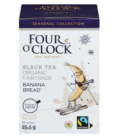 Four O'Clock Organic Black Tea Banana Bread