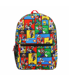 Bioworld Kids Backpack Super Mario Bros Action Shots