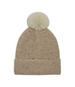 Hot Paws Girls Hat Almond