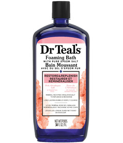 Dr Teal's Foaming Bath with Pure Epsom Salt Pink Himalayan Salt