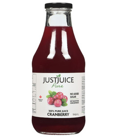 Just Juice 100% Pure Cranberry Juice