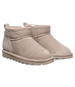Bearpaw Youth Shorty Ankle Boots Mushroom