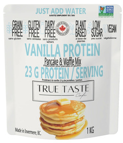 True Taste Cafe Gluten Free Pancake & Waffle Mix Vanilla Protein