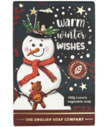 The English Soap Co. Warm Winter Wishes Snowman Soap