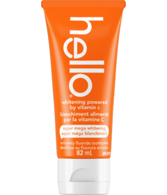 Hello Super Mega Whitening Toothpaste with Fluoride Peppermint