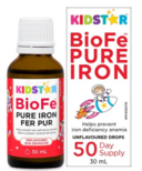 Kidstar Nutrients BioFe Pure Iron Drops Unflavoured